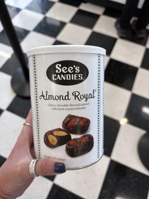 My favorite candy here!