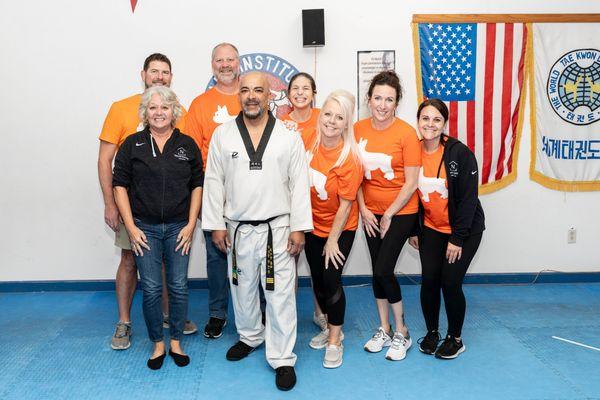 NextHome Partners Realtors take on Self Defense class