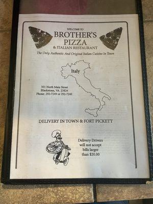 Brother's Pizza & Italian Restaurant