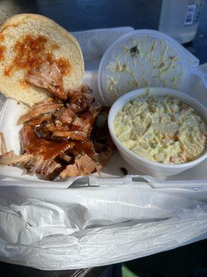 Beef Brisket Sandwich