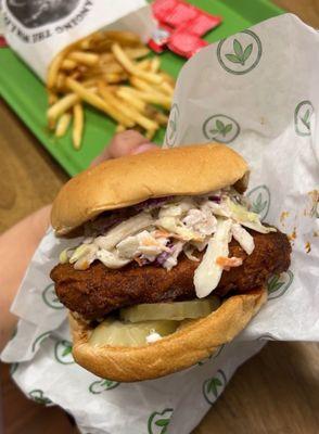 Nashville Hot 'Chicken' Sandwich