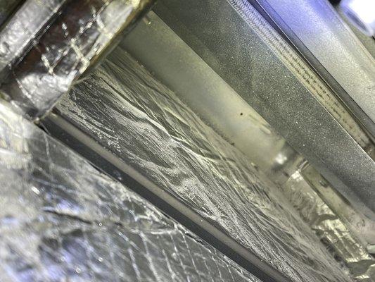 Inside of furnace after install....