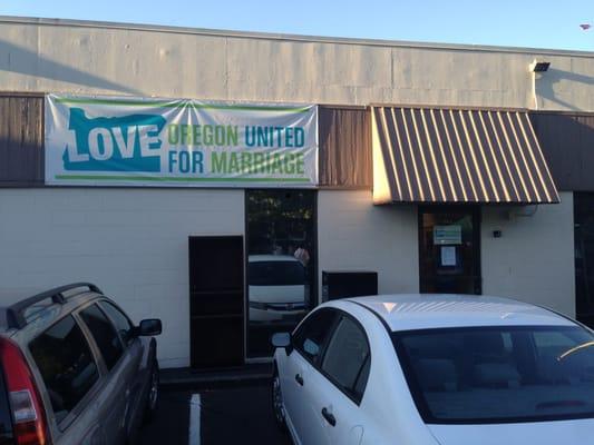 Oregon United For Marriage Campaign Headquarters