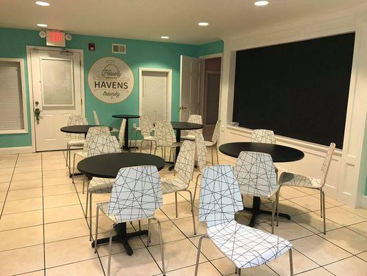 Plenty of room for friends and families.