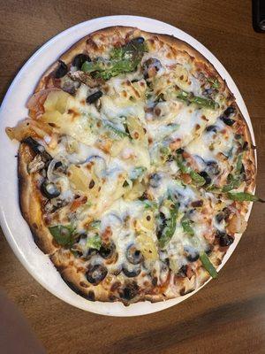 Vegetarian pizza