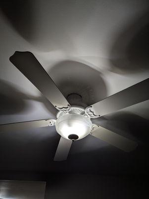 Replace ceiling fan
