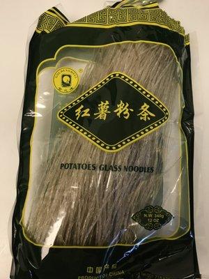 Japchae (glass noodles)