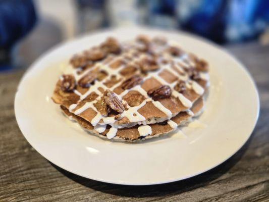 Cinnamon Roll Pancakes
