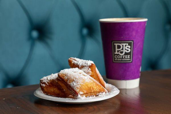 beignets and coffee