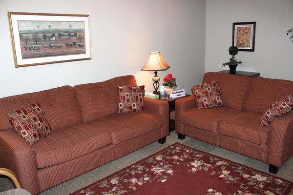 One of four counseling rooms.