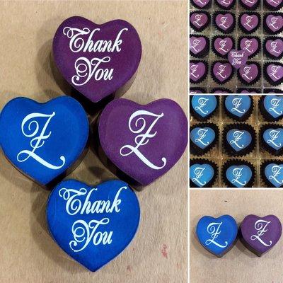 Wedding favors are customized to your taste!