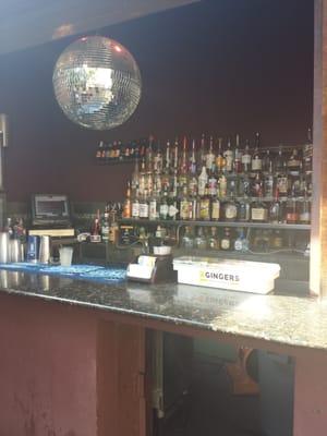 Private bar upstairs for Yelp Elite today....thanks Cedar Street!