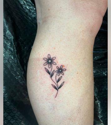 Sweet little flowers from Angelica's flash.