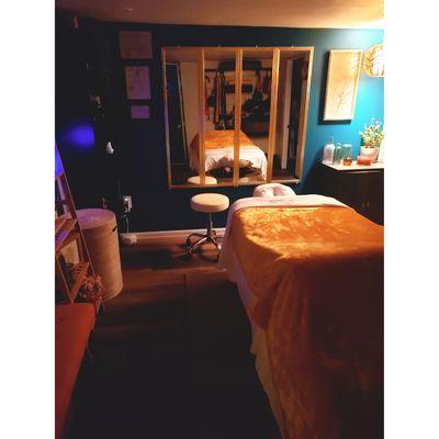 Did you know teal is a tranquil color that invites restfulness and a balance mind and spirit? Come take a break at the Recovery Room!