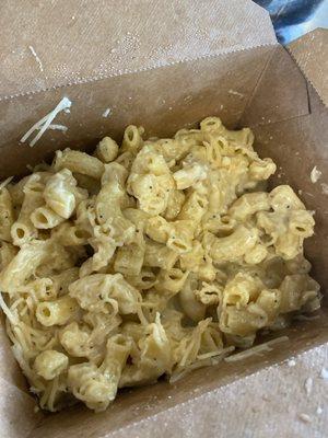 Asked bacon and cheddar sauce.