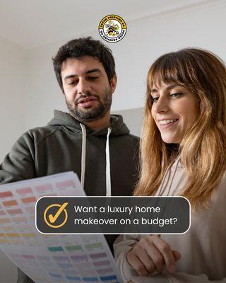 Dreaming of a luxury home makeover without breaking the bank?