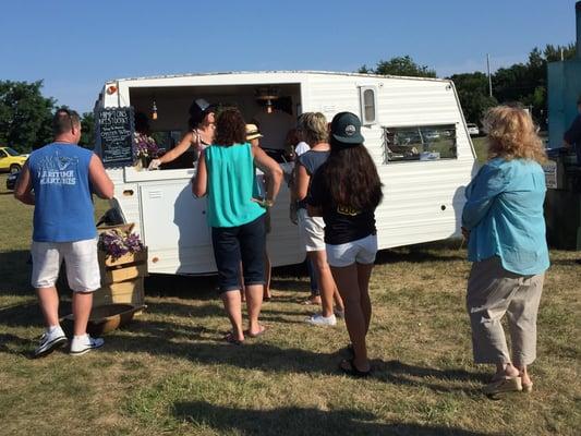 The most awesomest food truck-trailer there, visually!