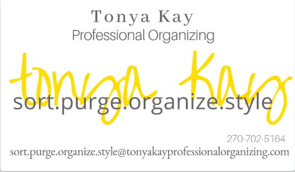 Tonya Kay Professional Organizing