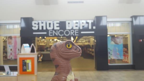 Bob the Raptor Says "This place is huge."