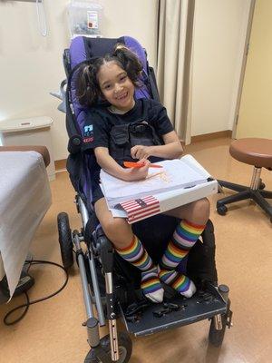 My beautiful daughter that depends on me. Picture was added for cuteness content.