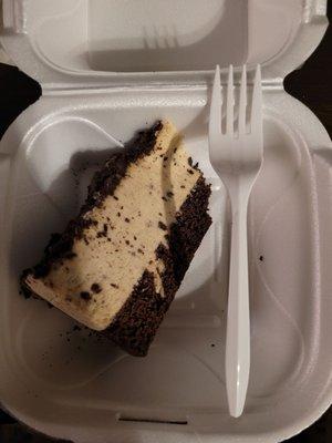 This is the $7 baklava that I ordered. It's clearly not baklava and clearly not worth $7.