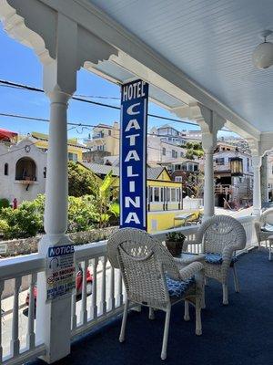 View from 3rd floor patio. Nice place to relax!