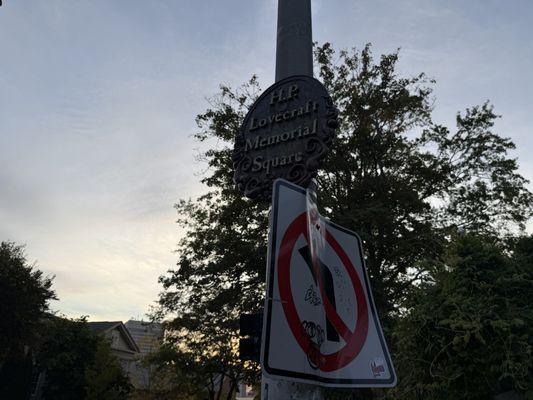 H.P. Lovecraft Memorial Square