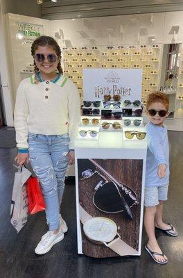 New Harry Potter sunglasses for these two :)