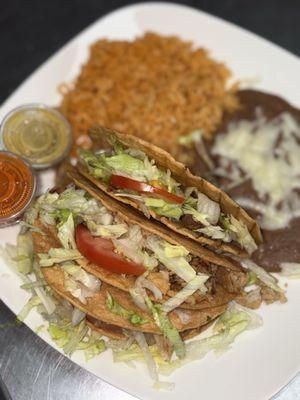 Crispy Taco plate