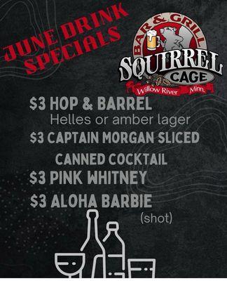 Squirrel Cage Bar, Grill & Motel