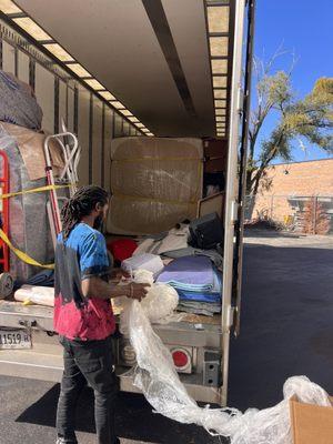 Carefully packed and wrapped