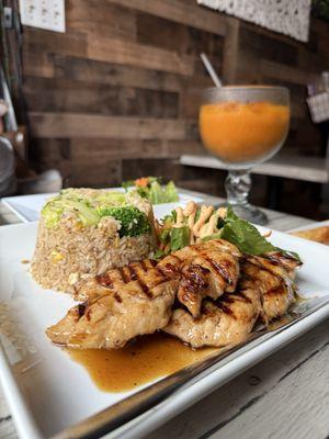 Grilled Honey Chicken/Fried Rice-TS1