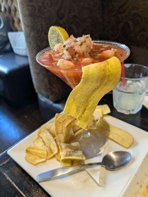 Shrimp ceviche - didn't like the taste of this one