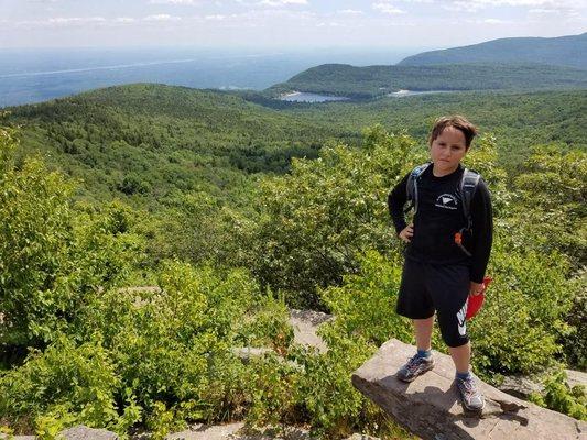 North Point in the Catskills, NY hiking