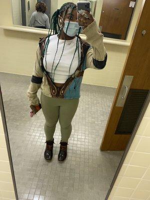 This really cute hoodie and sticker from there