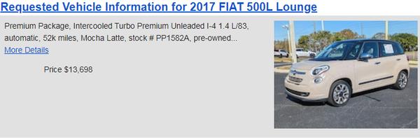 Original Advertised Price