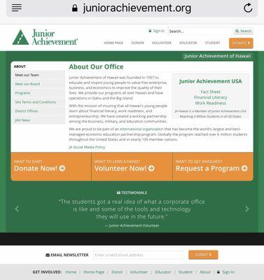 Junior Achievement of Hawaii