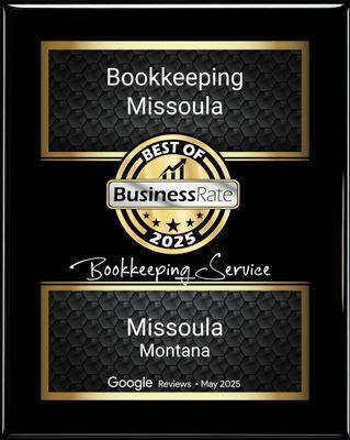 Best of Bookkeeping Service Award