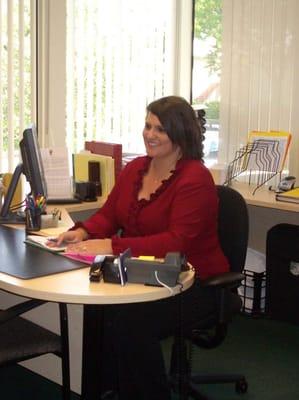 Our team busy at work.