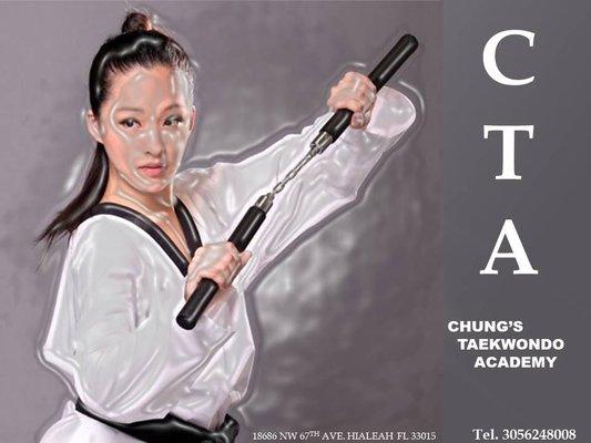 We Teaching Nunchuck Special Training