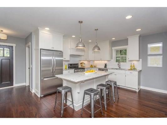New Kitchen integrated into an open floor plan.