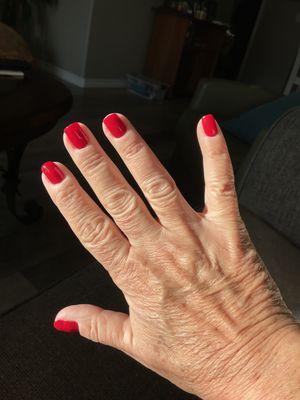 OPI Big Apple Red by Shoko.