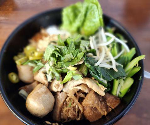 My Little Home Pork Noodle (Dry Style)