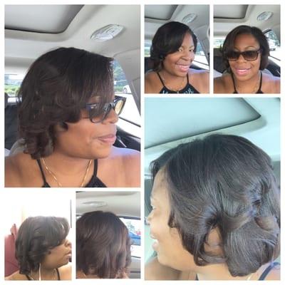 Shana did an amazing job with my transitioning hair