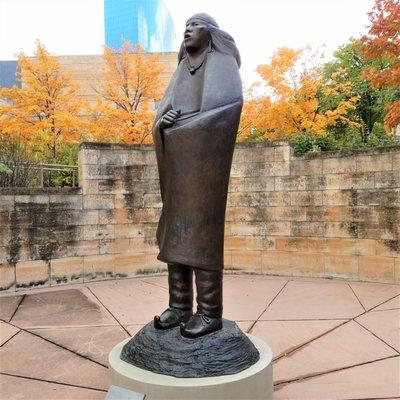 Morning Prayer by Allan Houser 1987 (cast in 1997)