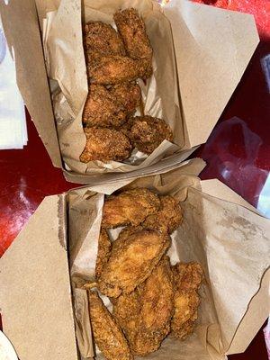 Garlic Soy on top Mild on bottom!