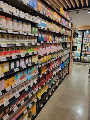 Wall of coffee. Absolutely killer selection options. Mostly expensive though.