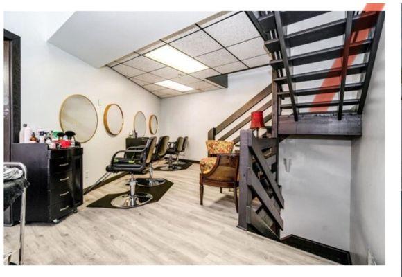 My view at the salon