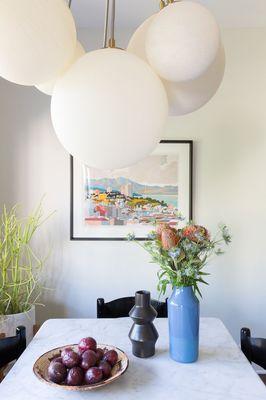 Love & Interiors's Cozy Castro Flat Dining Room