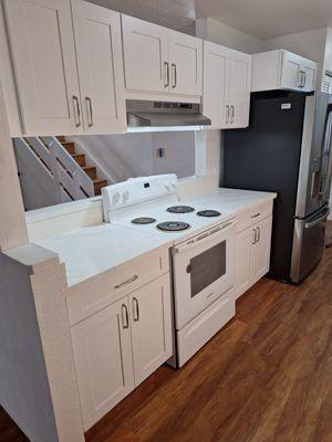 New Kitchen Stove Area